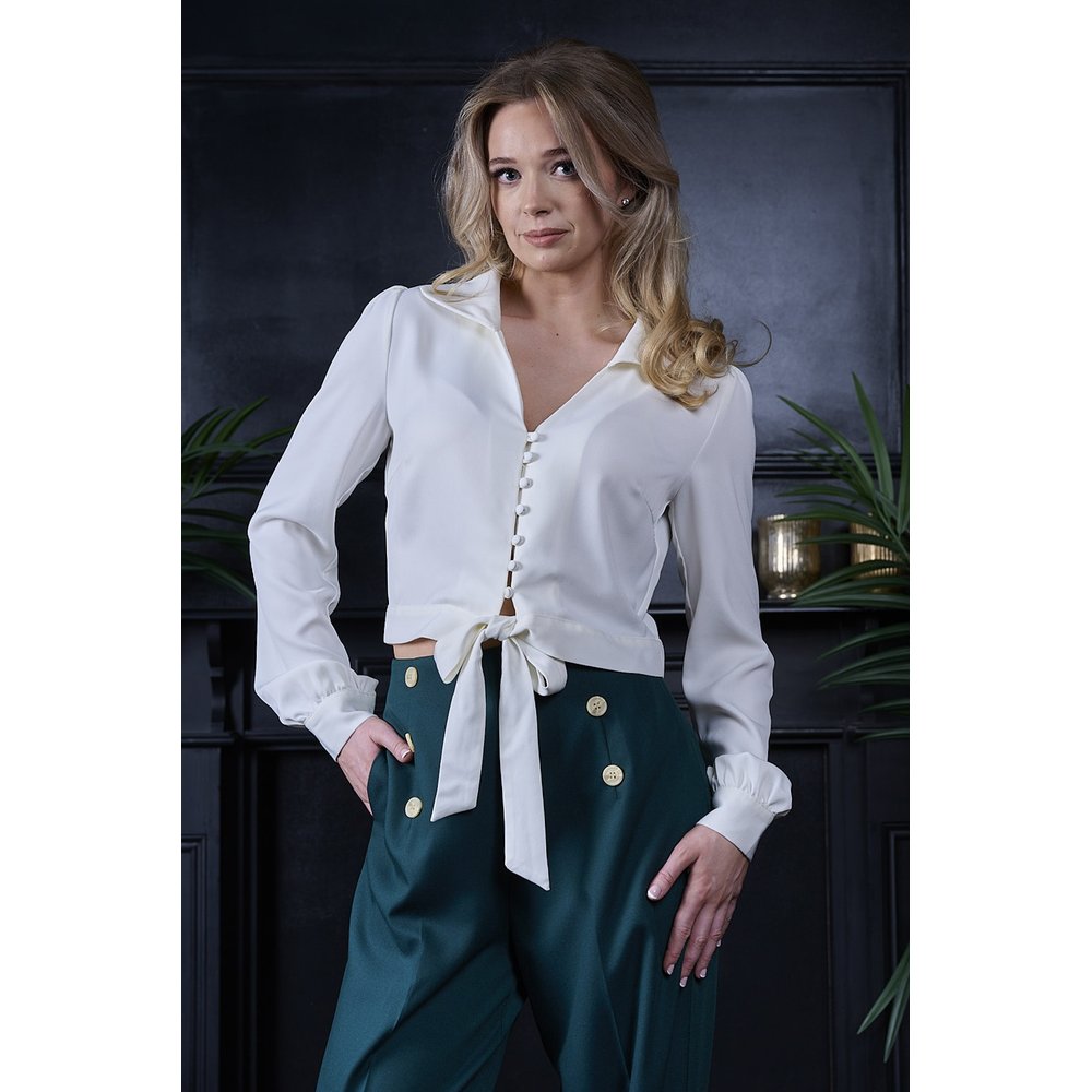 Banned - Adelaide Blouse - Creme